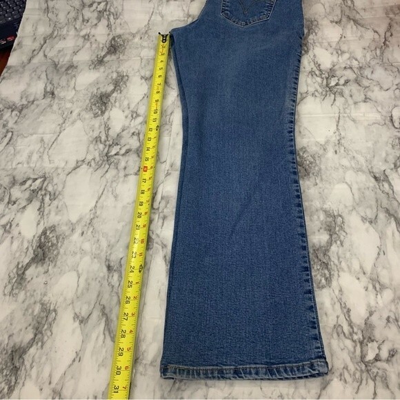 Levi’s 550 Classic Relaxed Bootcut Denim jeans Blue Size 14 90s Vintage Y2K - Picture 8 of 9